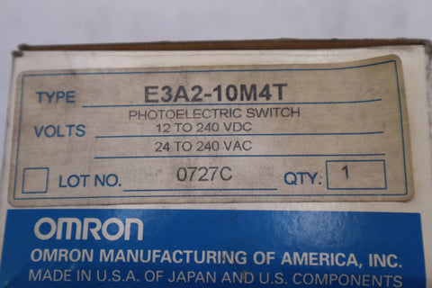 OMRON E3A2-10M4T