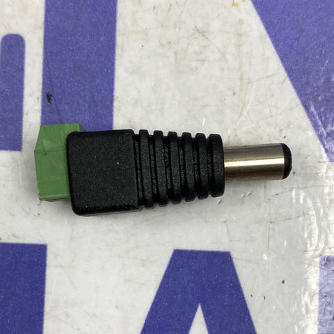 Adapter Piston Pin Plug Dc Standard male With 2 Terminals Screw