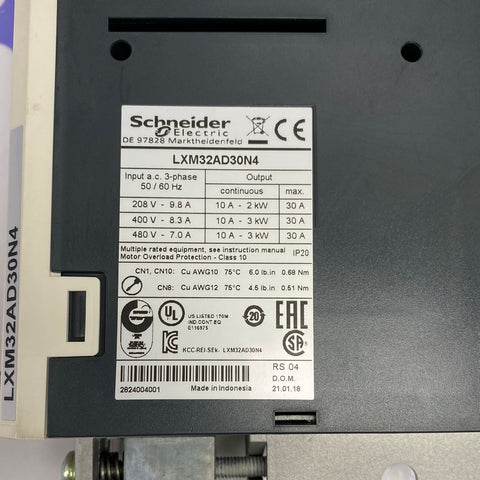 SCHNEIDER ELECTRIC LXM32AD30N4