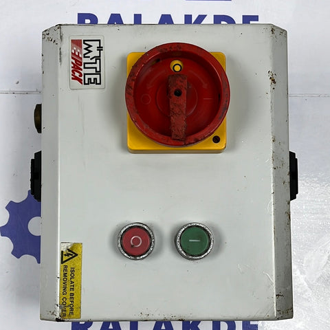 DOL STARTER PLUS ISOLATOR CONTROL BOX