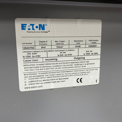 EATON 100AXD2