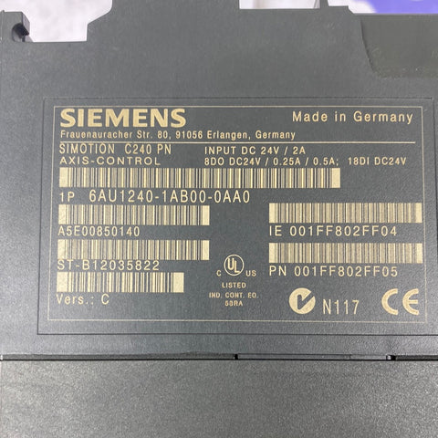 SIEMENS 6AU1240-1AB00-0AA0