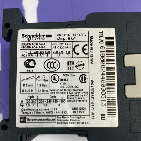 Schneider Electric LP1K0610BD