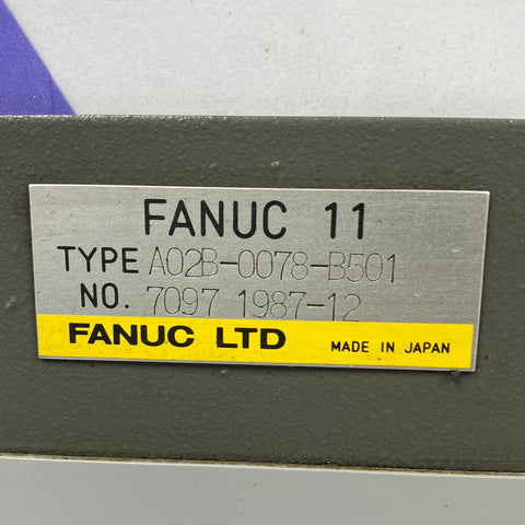 FANUC A02B-0078-B501 SCREEN