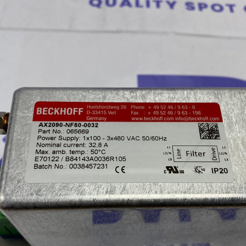 Beckhoff AX2090-NF50-0032