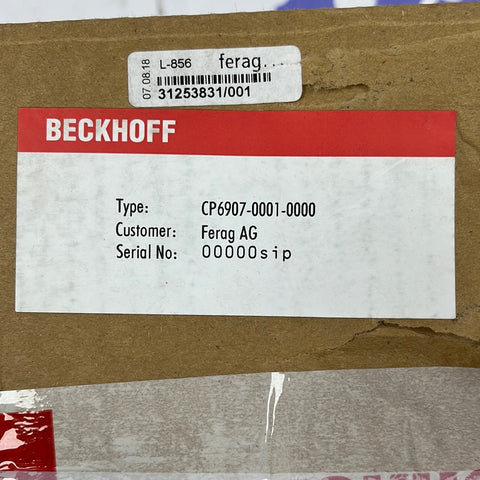 Beckhoff CP6907-0001-0000