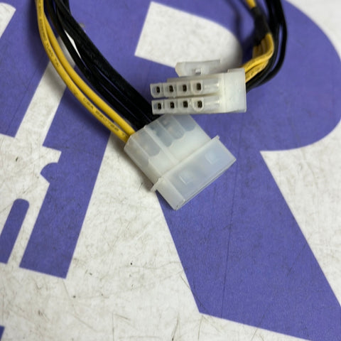 YELLOW BLACK WIRE PLUG