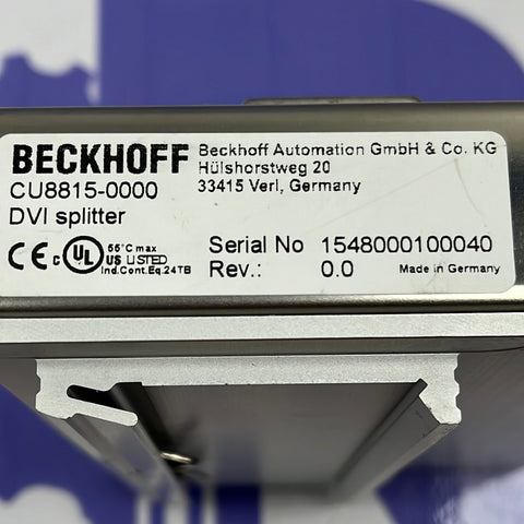 Beckhoff CU8815