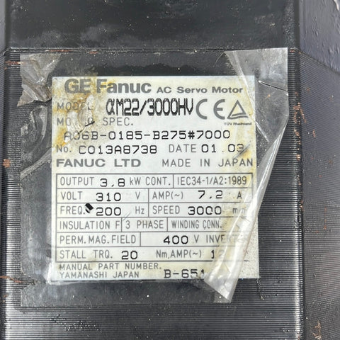 FANUC A06B-0116-B275#7000