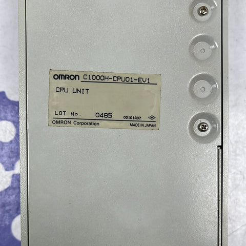 OMRON C1000H-CPU01-EV1