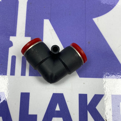 ELBOW TUBE-TO-TUBE ADAPTOR, TUBE-TO-TUBECONNECTION STYLE 10MM