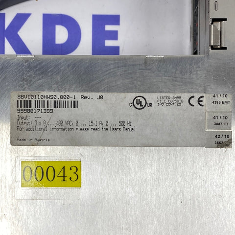 B&R 8BVI0110HWS0.000-1