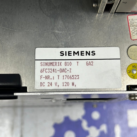 SIEMENS 6FC3241-0AC-Z