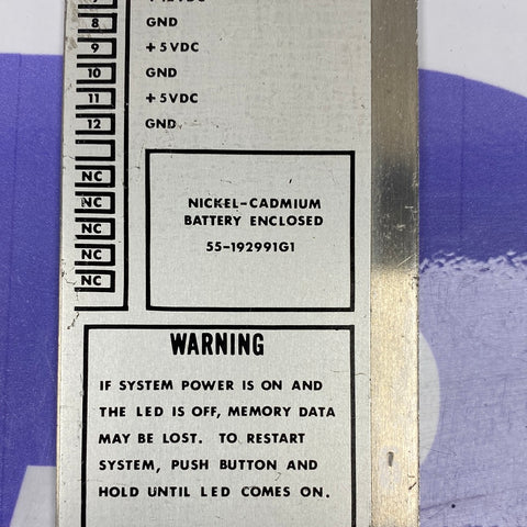 NICKEL-CADMIUM BATTERY ENCLOSED