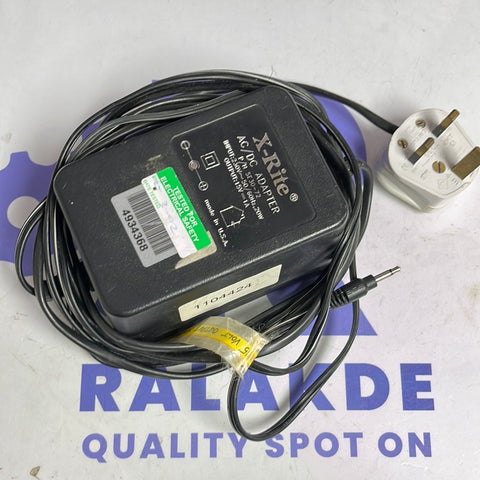 X-rite AC/DC Adapter P/N SE30-72