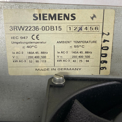 Siemens 3RW2236-0DB15