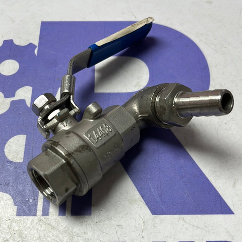 BALL VALVE 1/2” 1.4408 C6YH DN15 PN63