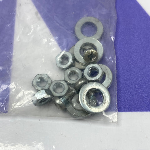 SCREW, WASHER, NUT