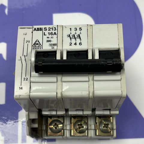 ABB  S213 L 16A S210 -HS 220~ 5A