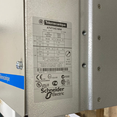 SCHNEIDER ELECTRIC TELEMECANIQUE ATV71HC16N4