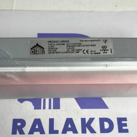 CITADEL EMERGENCY LUMINAIRE  TYPE EL-JSP8/3/NM 230-240V 50/60HZ