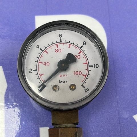 PRESSURE GAUGE 160PSI-12 BAR