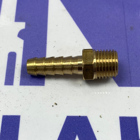 STRAIGHT BRASS 6MM HOSETAIL