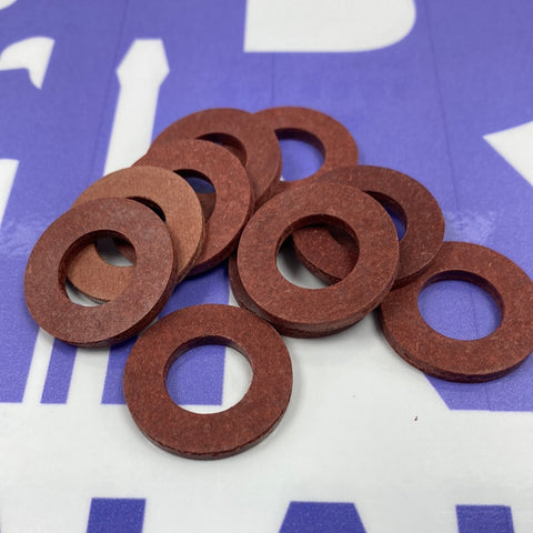 Vulcanised Fibre Tap Washers, M8