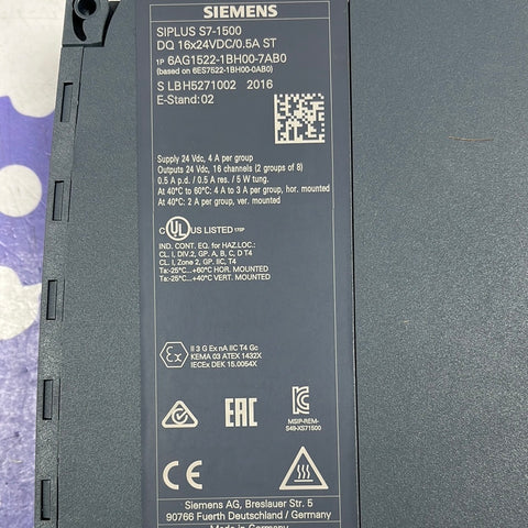 SIEMENS 6AG1522-1BH00-7AB0