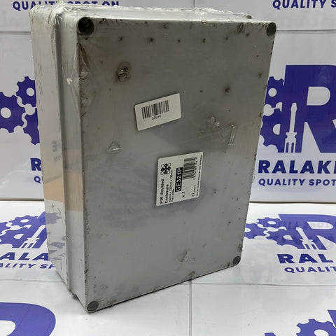 IP 56 Moulded Enclosure 300mm*220mm*120mm plain sides GE321P