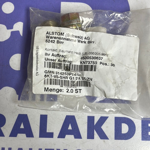 ALSTOM BAUMANN HEIDI 9LB) 056/205 9912 ,6KT-VS-SHR G1/2A ST/ZN