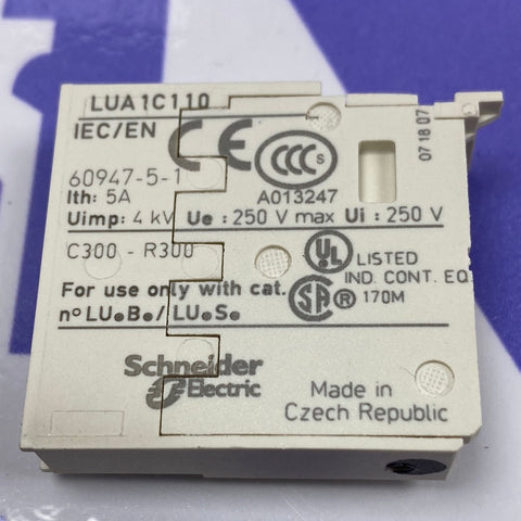 SCHNEIDER ELECTRIC TELEMECANIQUE LUA-1C110