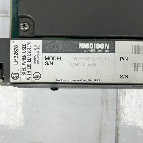 MODICON AS-B875-111