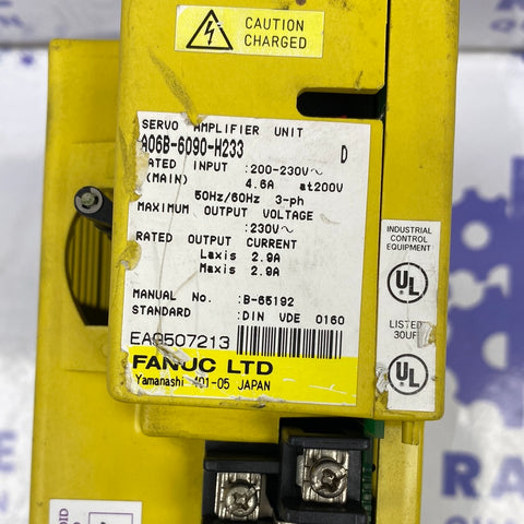 Fanuc A06B-6090-H233