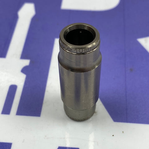 PNEUMATIC STRAIGHT COUPLING BRASS 10mm