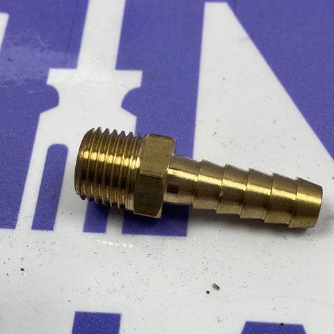 STRAIGHT BRASS 6MM HOSETAIL