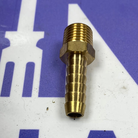 STRAIGHT BRASS 6MM HOSETAIL