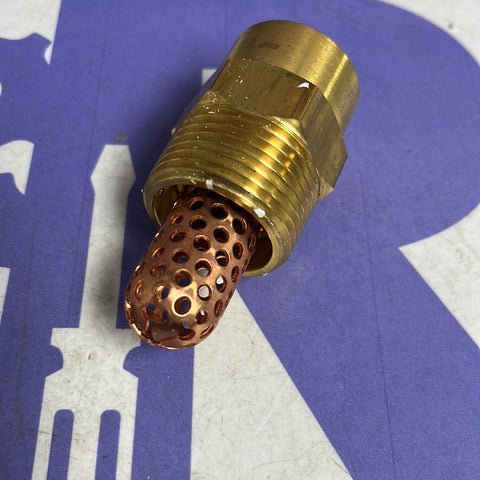 NOZZLE HV37 1IN BSP BRASS K-F 62.5.