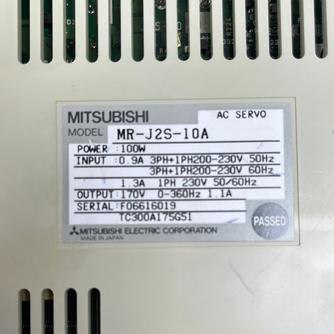 Mitsubishi Electric MR-J2S-10A