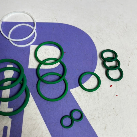 ASSORTED SIZED GREEN O-RING