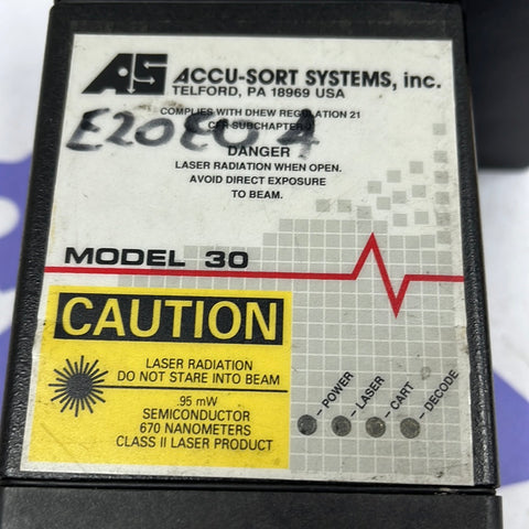 ACCU-SORT SYSTEM MODEL-30