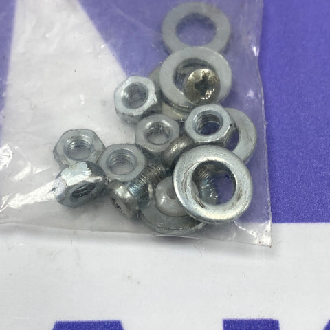 SCREW, WASHER, NUT