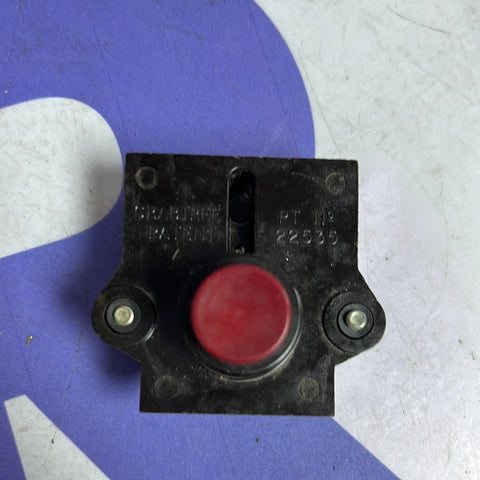 CRABTREE PATENT RED PUSH BUTTON 7, PT N2 22533