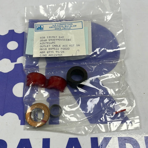 AB connectors ABM9628 OUTLET CABLE ACCY KIT MK18 ABM 96 28 5935 99 015 1362