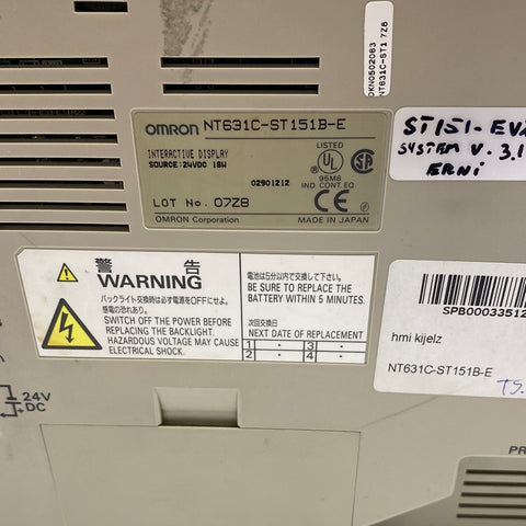 Omron NT631C-ST151B-E