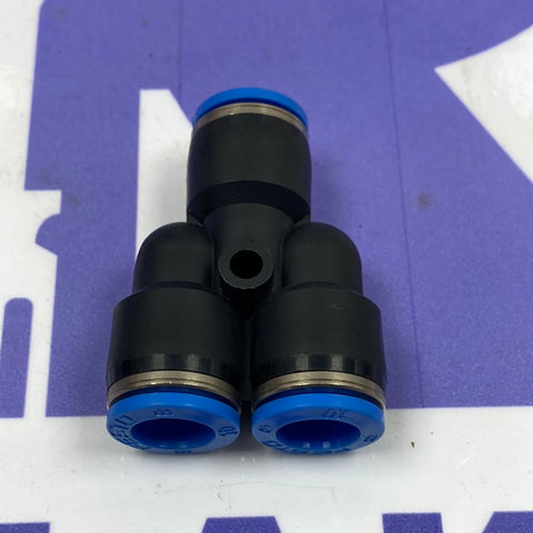 FESTO PNEUMATIC PUSH IN FITTINGS F 12 MM Y SHAPE