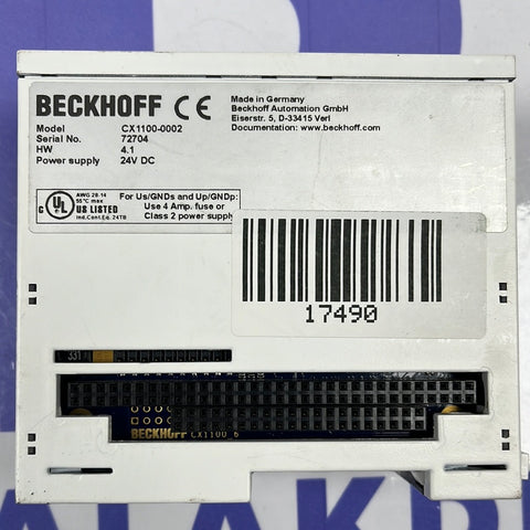 BECKHOFF CX1100-0002