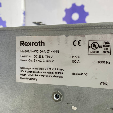 REXROTH HMS01.1N-W0150-A-07-N