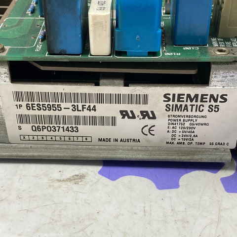 SIEMENS SIMATIC S5 6ES5955-3LF44