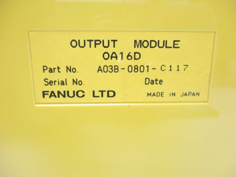 FANUC A03B-0801-C117